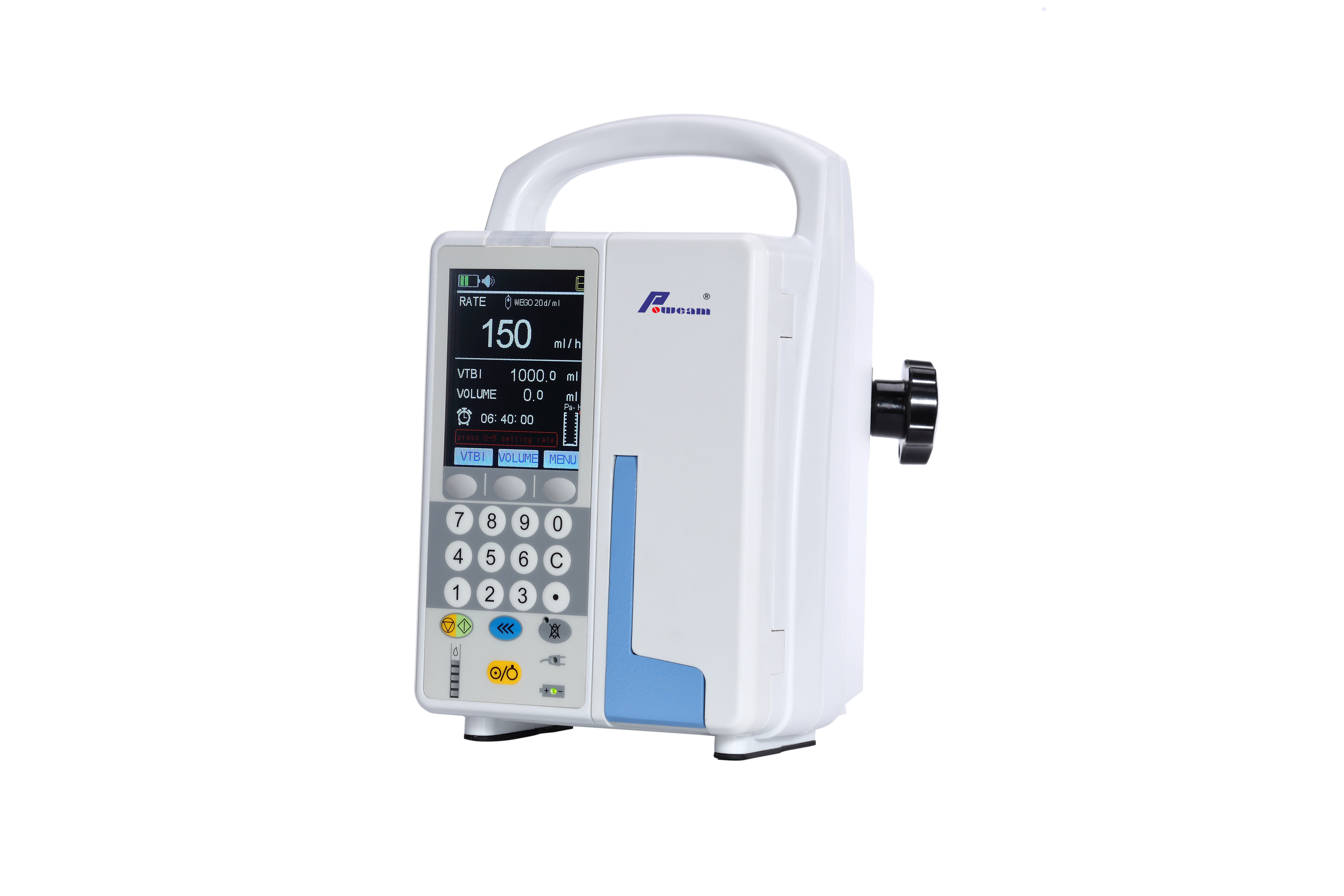 CI-2000B Automatic Volumetric Intravenous Infusion Pump with Drug Library