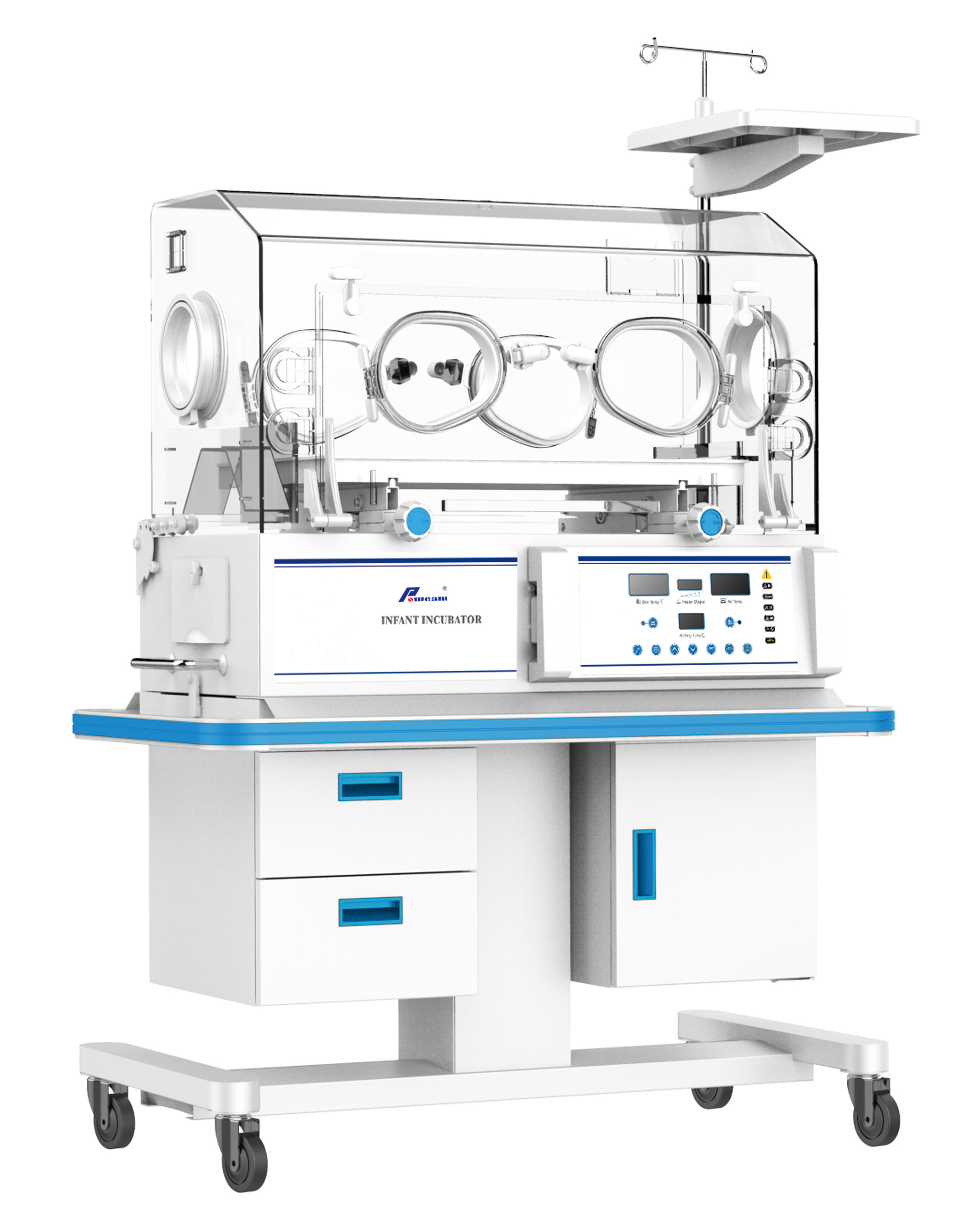 Medical Infant Incubator With Humidity Servo Control 