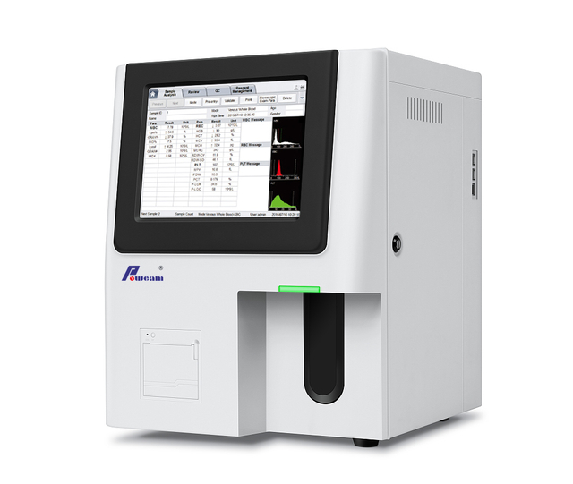 Hematology Analyzer, 5Part Hematology Analyzer Poweam Medical