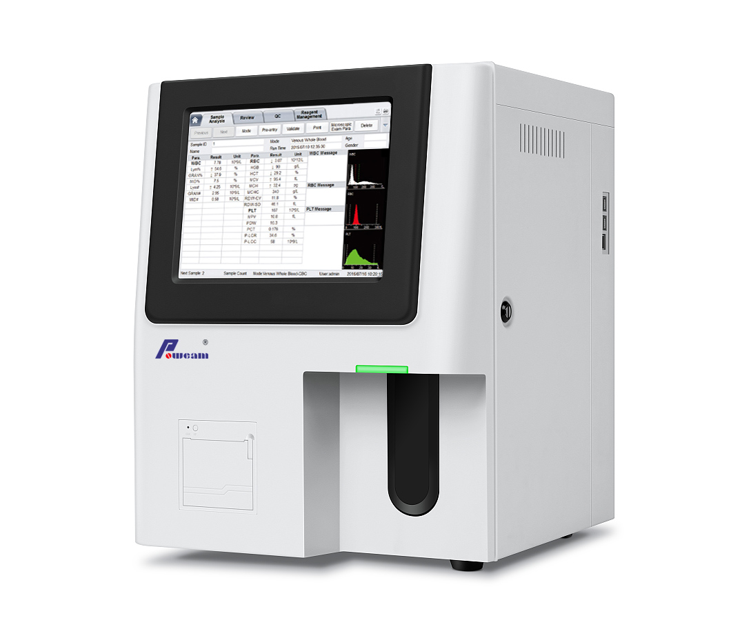 Automatic 3 Differential Haematology Blood Analyser Price