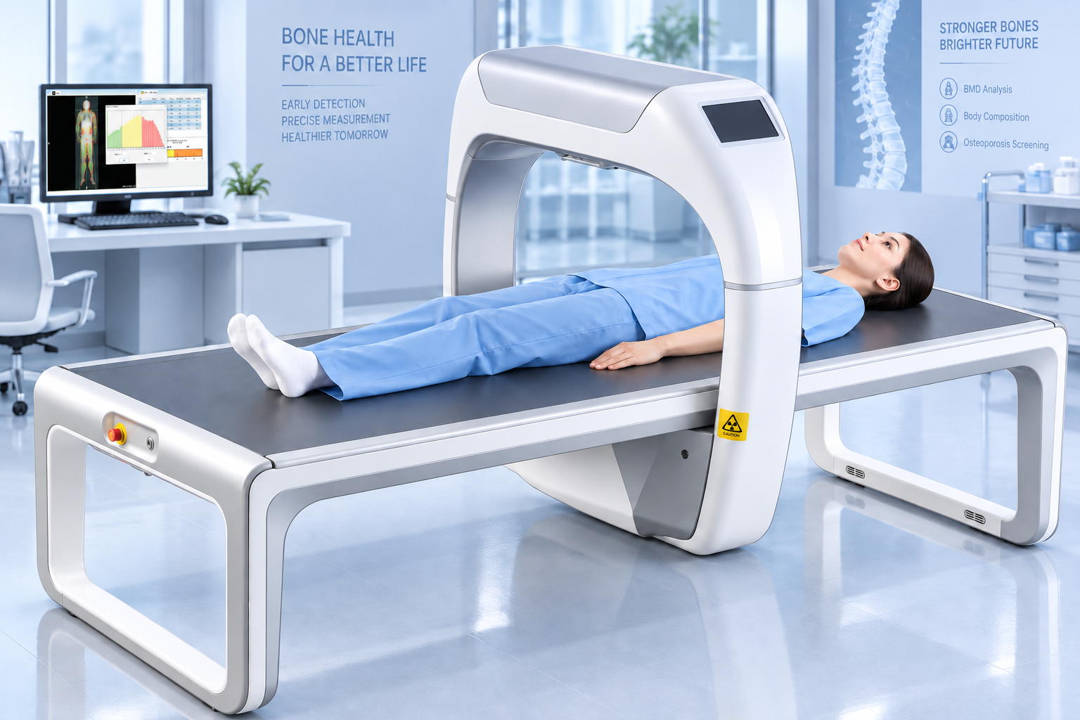 Dual-Energy X-ray DXA Bone Densitometer