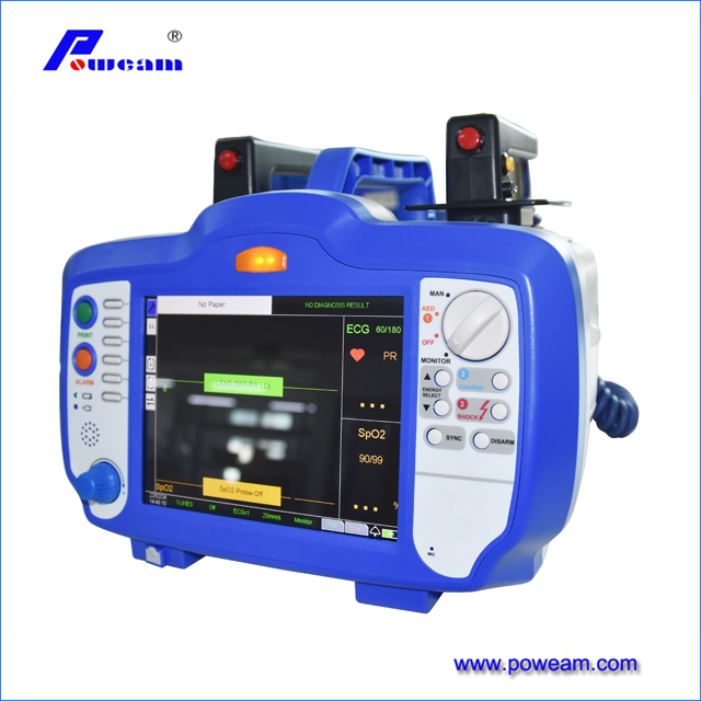  Medical Hospital Equipments Biphasic Defibrillator Monitor