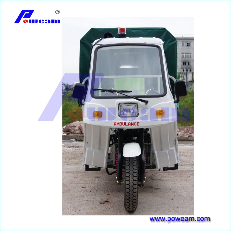 Cheap 3 Wheel Tricycle Motorcycle Ambulance for Sale