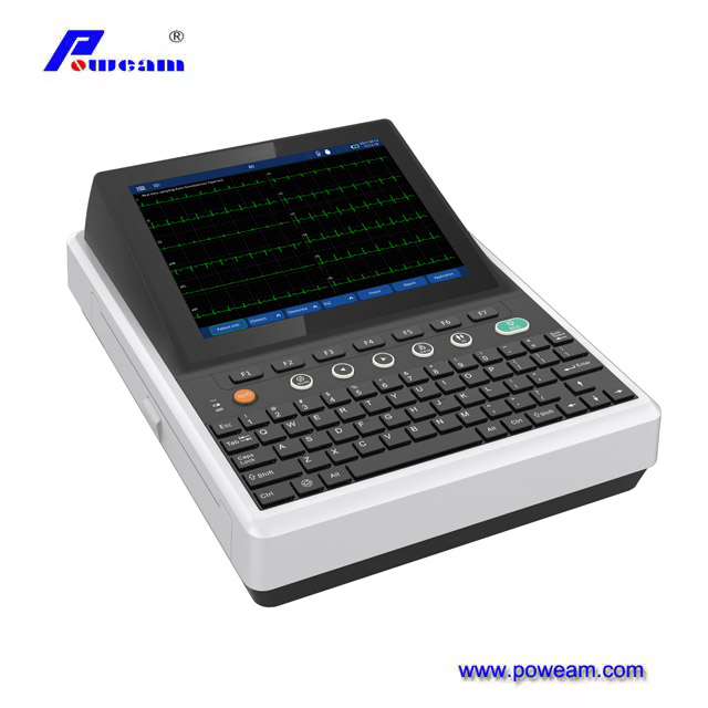 Electrocardiograph ECG Machine with 12 Channels