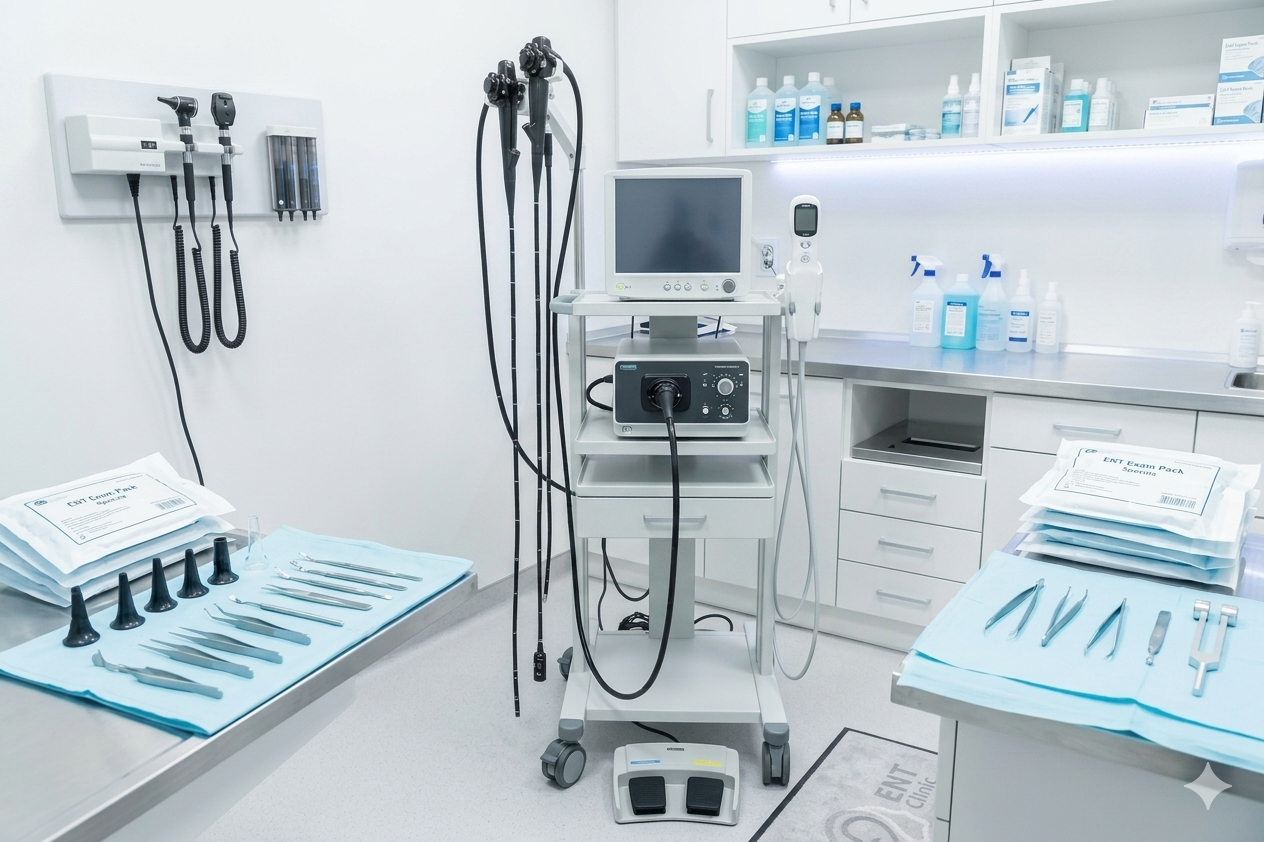 heap Price Integrated Wall Mounted Ent Diagnostic System for Clinic
