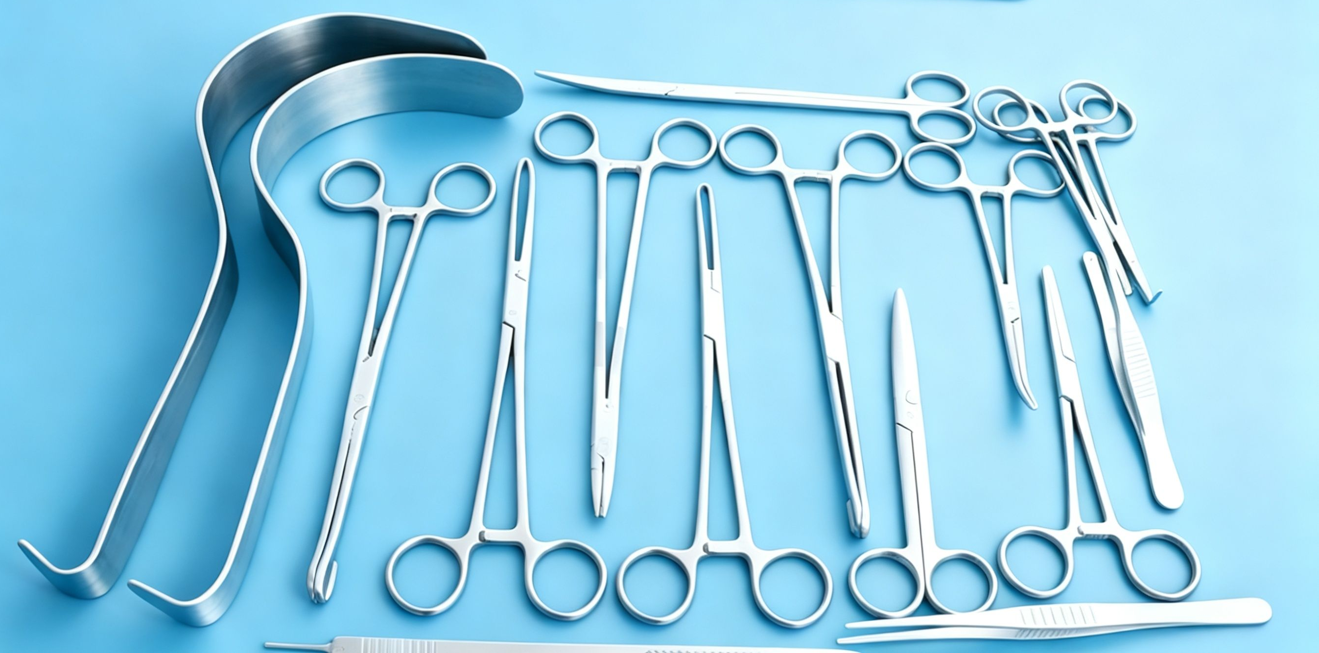 Stainless Steel Hysterectomy Set for Abdominal Surgery