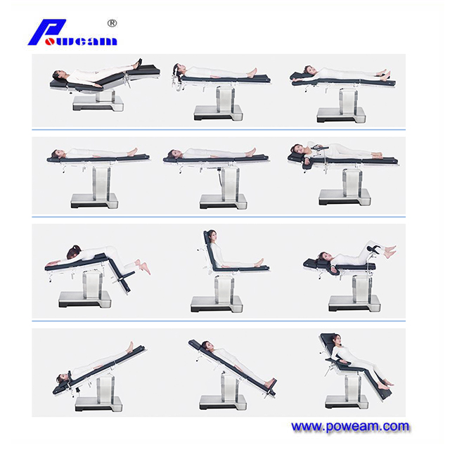 Multi-functional Electric Hydraulic Operating Table with C-Arm X-Ray Translucent Tabletop (HB104)