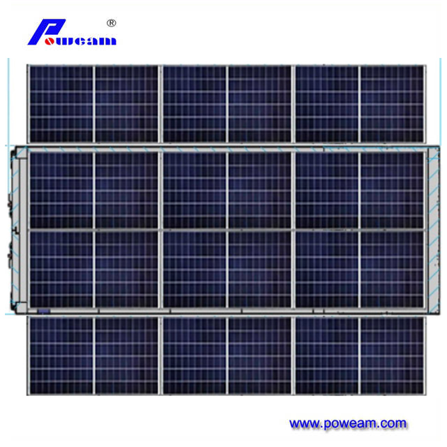  Refrigerated Container with Solar Energy
