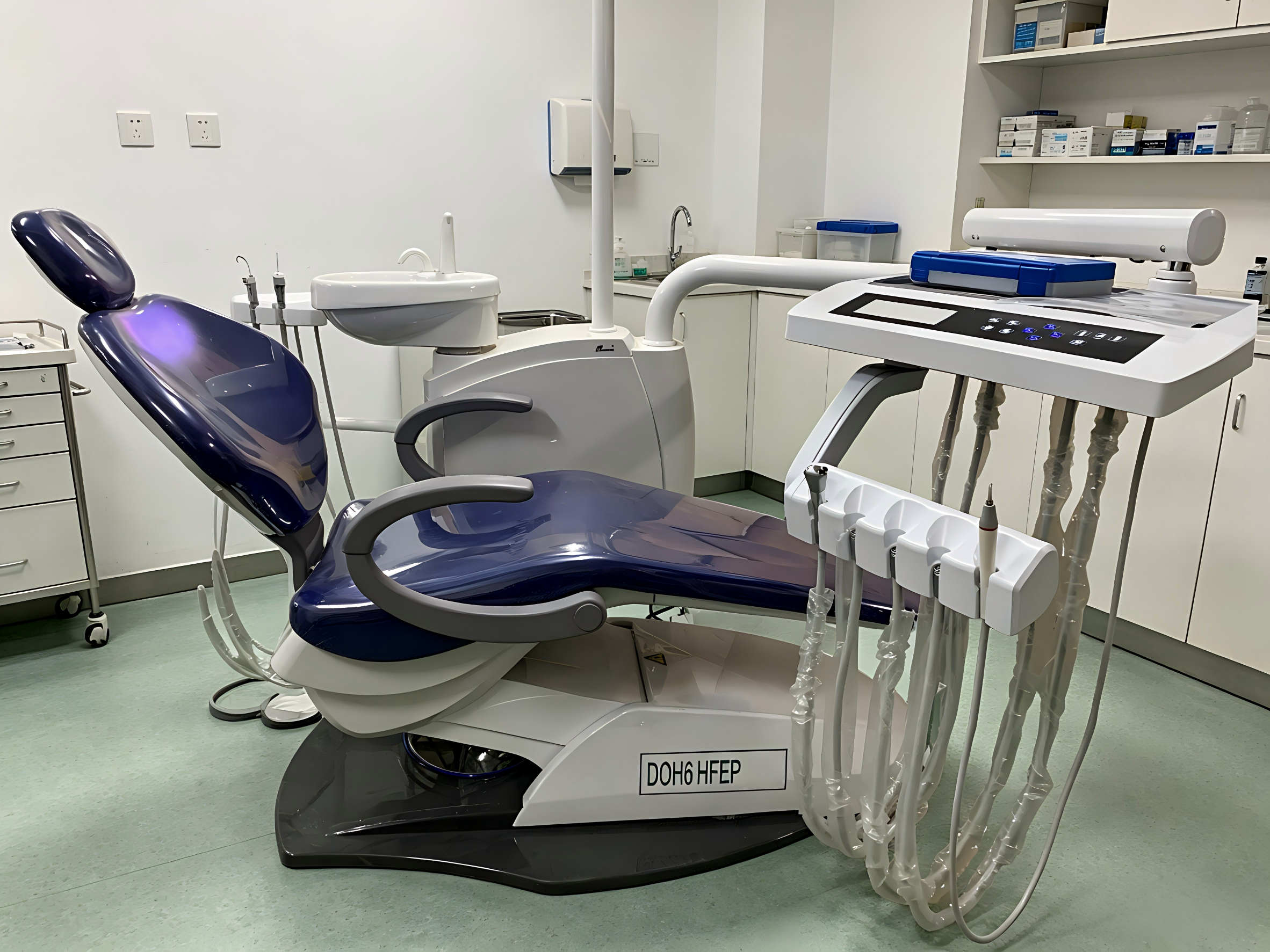 Dental Chair Price with Dental Assistant Chair for Dental Office 