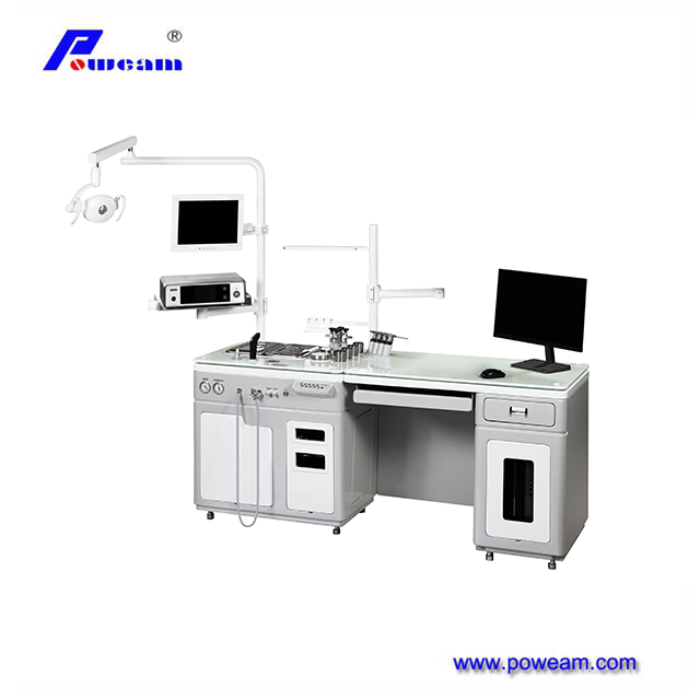 Medical Diagnosis Ent Equipment Unit Ent Examination Treatment Unit with Headlight
