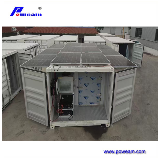 Refrigerated Container with Solar Energy