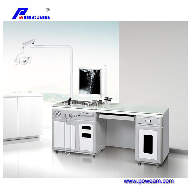Medical Diagnosis Ent Equipment Unit Ent Examination Treatment Unit with Headlight