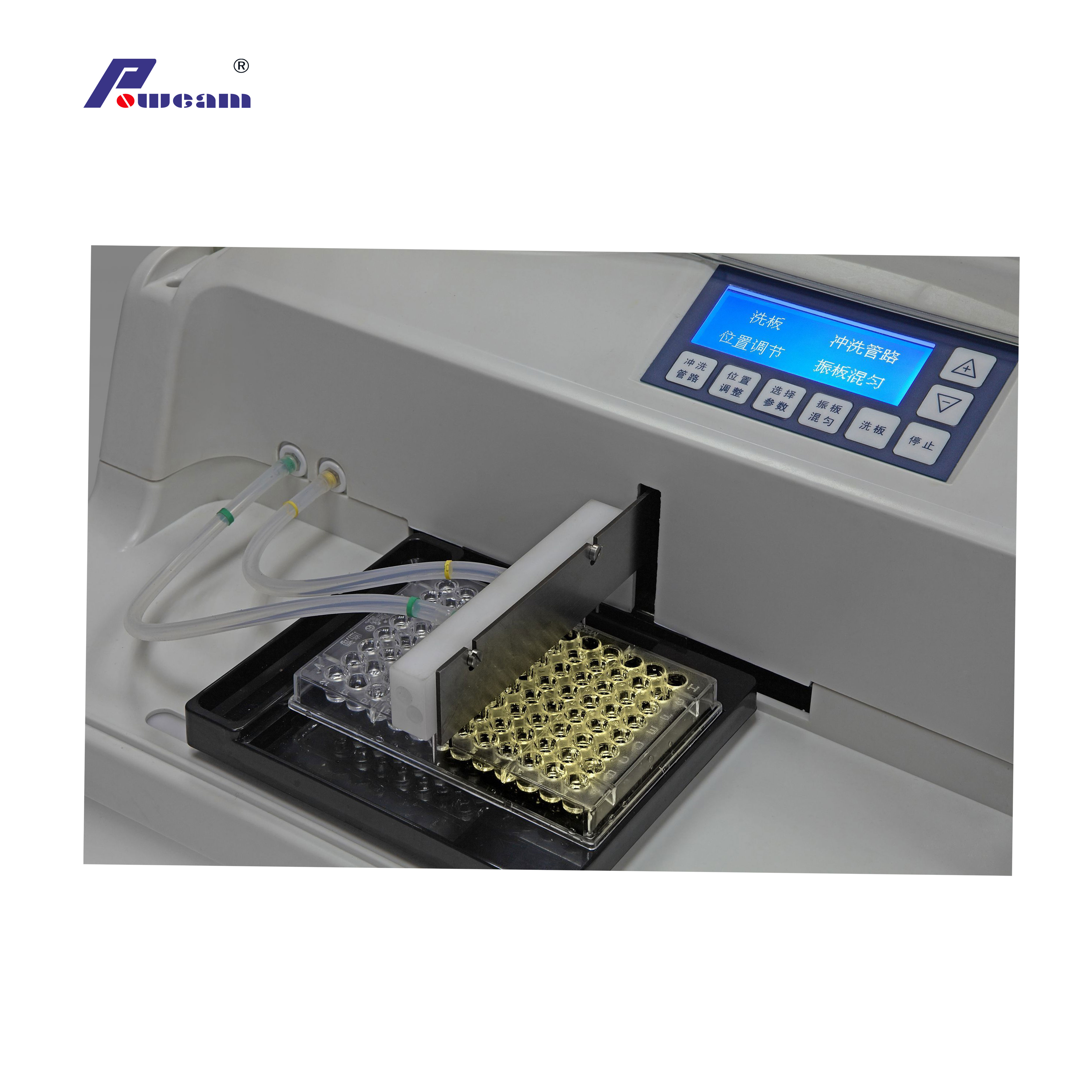 High Quality Touch Screen Elisa Microplate Washer
