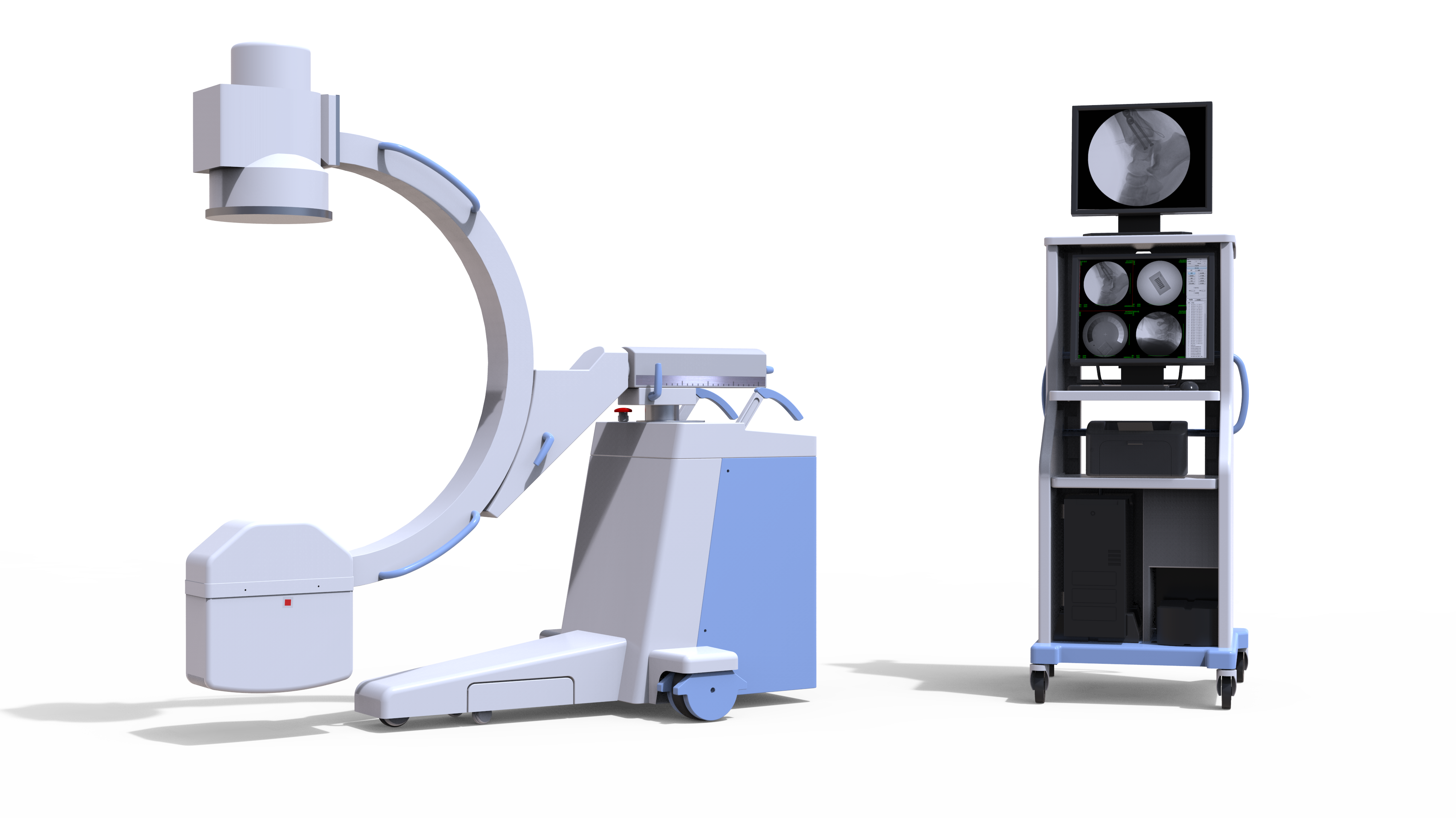 HIGH FREQUENCY MOBILE DIGITAL C-ARM SYSTEM