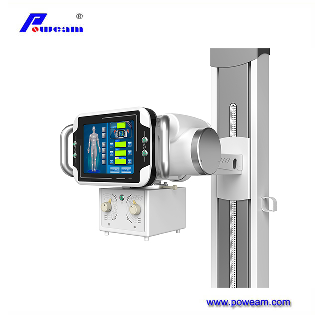 Freestanding Floor Mounted DR System Digital Radiography Equipment with Flat Panel Detector And Bucky Stand