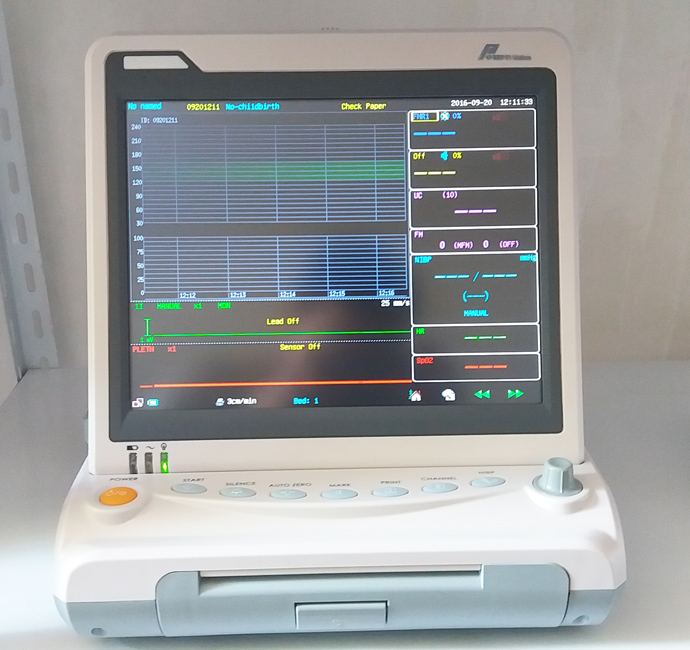 Ctg Machine Maternal Fetal Maternal Monitor Fetal Monitor Twins Maternal Fetal Monitor