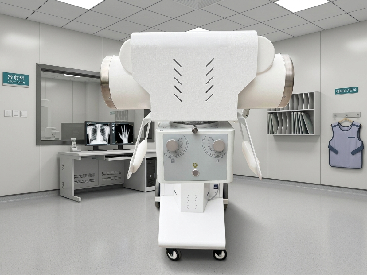High Frequency Mobile X-ray Equipment 32kW Digital Radiography Machine for Hospital