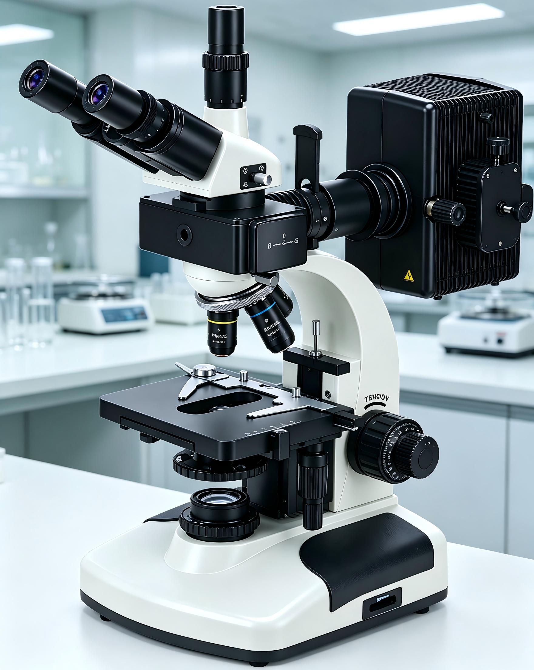 Professional Fluorescent Biological Binocular Microscope
