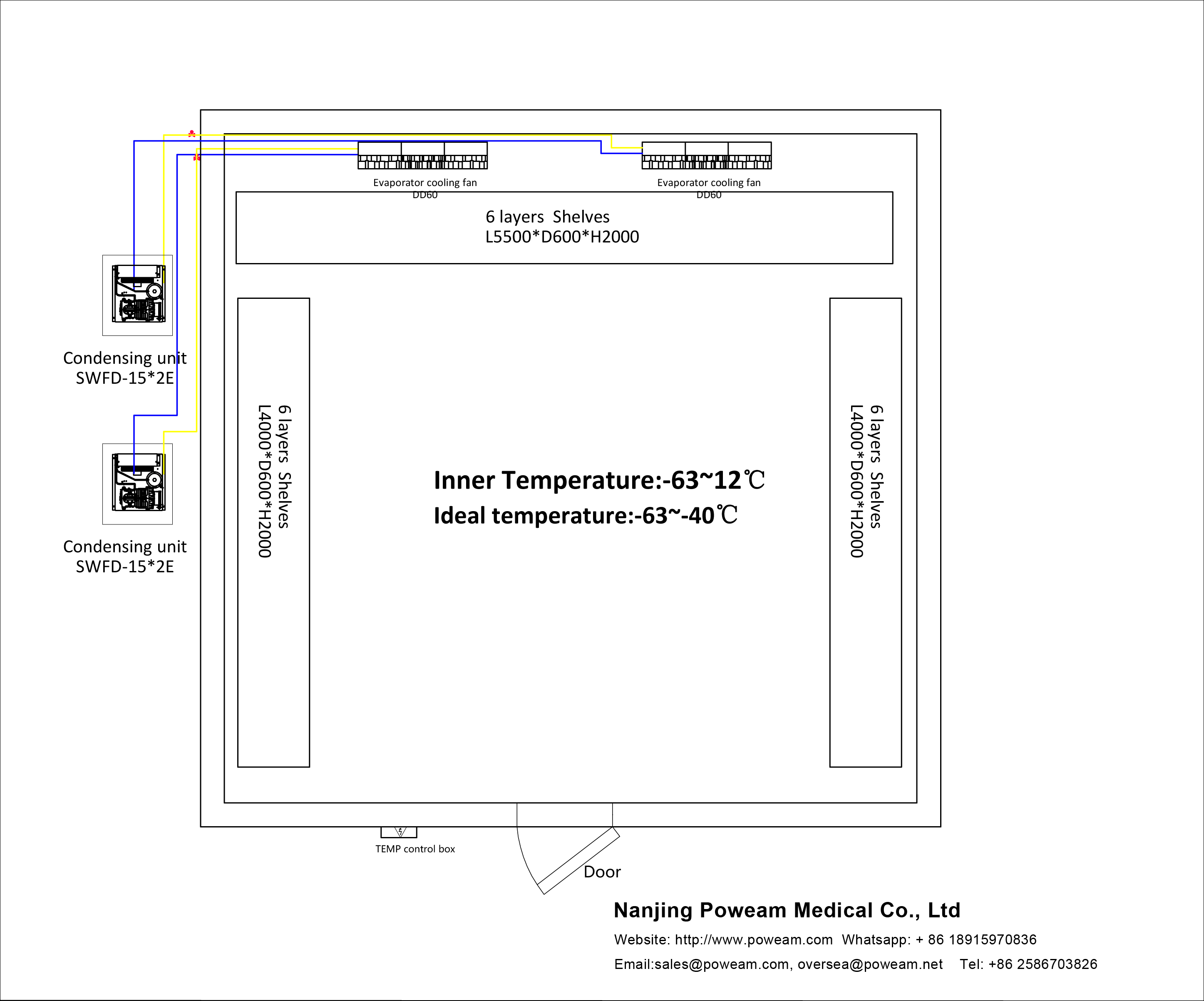 -63℃ Cold Room